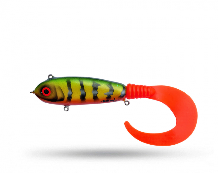 Billow Baits Reviver Tail - Fire Tiger i gruppen Fiskedrag / Tailbeten hos Örebro Fiske & Outdoor AB (BB Retriver FT)